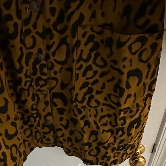 Future collective Leopard-Print Shirt Dress - Picture 7 of 11